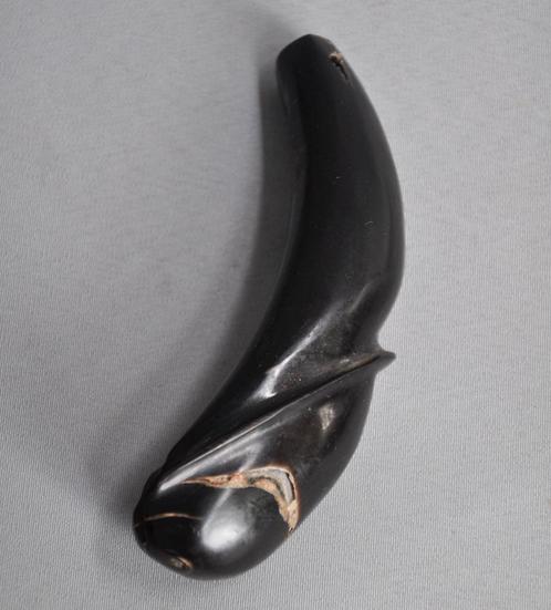Vruchtbaarheids amulet van dierlijke hoorn, Thailand, Antiek en Kunst, Kunst | Niet-Westerse kunst, Ophalen of Verzenden