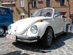 VW Volkswagen 1303 LS cabrio triple white 1979, Auto's, Oldtimers, Achterwielaandrijving, Cabriolet, Wit, Handgeschakeld