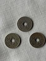 3 pièces 25 centimes français, Enlèvement ou Envoi, France