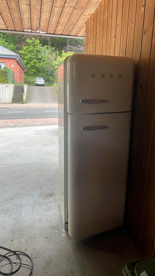 Smeg frigo koelkast crème kleurig met vriesvakje, Electroménager, Réfrigérateurs & Frigos, Utilisé, Enlèvement ou Envoi