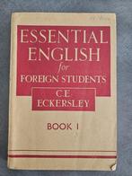 C.E. Eckersley, Essential English for Foreign Students, Ophalen of Verzenden, Gelezen, Engels, C.E. Eckersley