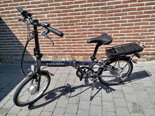 Elektrische plooifiets: zo goed als nieuw!, Fietsen en Brommers, Elektrische fietsen, Zo goed als nieuw, Overige merken, 30 tot 50 km per accu