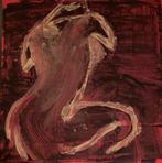 BonoB abstract 50x50 acryl. Op canvas, Enlèvement