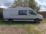 VW Crafter 50, EURO6, 2016, 6pers, 170d km, airco, Auto's, Bestelwagens en Lichte vracht, 4 deurs, Volkswagen, Wit, Te koop