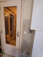 Oud raam Guss geel gemodelleerd figuurglas 4mm, geel 485/13, Ophalen