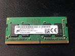 4GB DDR4 SO-dimm (laptop geheugen), Informatique & Logiciels, Mémoire RAM, 4 GB, Utilisé, Laptop, Enlèvement ou Envoi