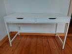 Bureau blanc avec 2 tirroirs, Enlèvement, Utilisé, Bureau