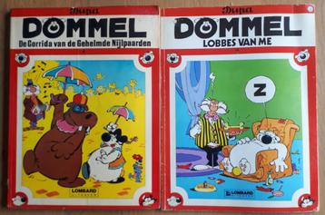 2 Strips DOMMEL /De corrida van .. & Lobbes van me Uitg. Lom, Plusieurs BD, Enlèvement ou Envoi, Utilisé, Dupa
