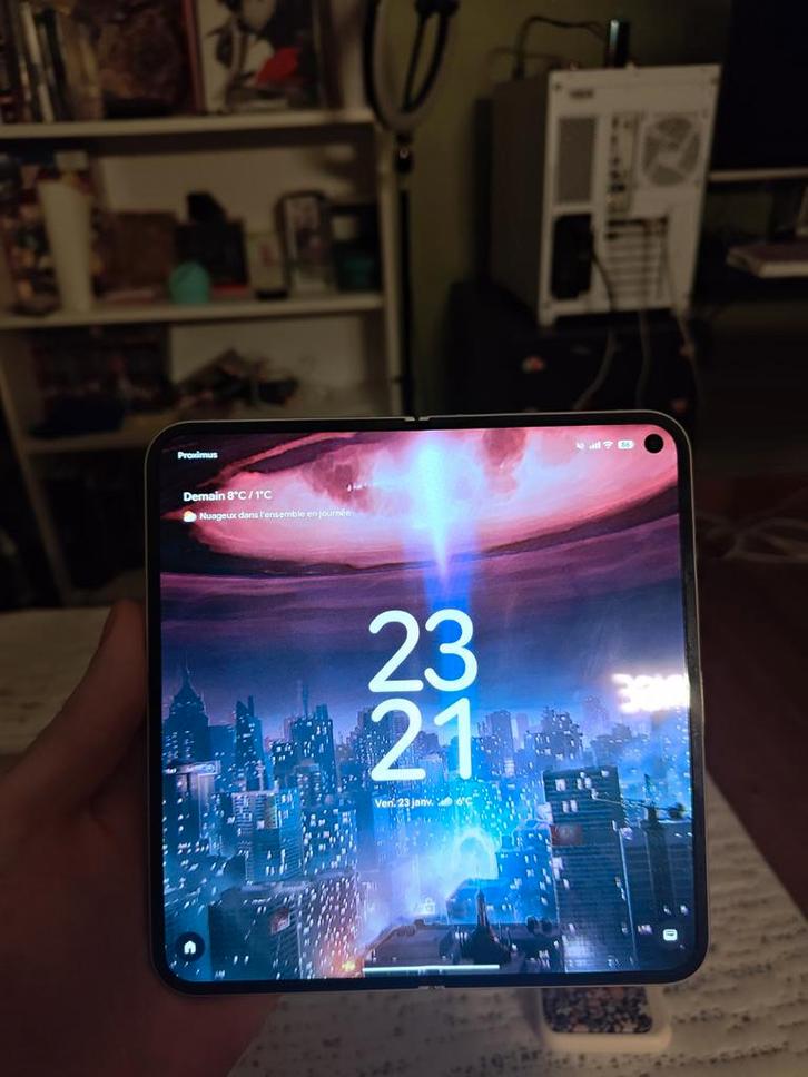 Google pixel fold 9 512 GB couleur porcelaine, Télécoms, Téléphonie mobile | Samsung, 512 GB, Enlèvement