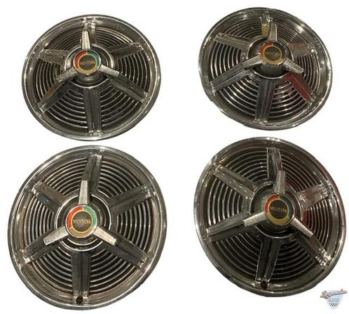 Ford Mustang 64-68 wieldoppen 4 stuks, Auto diversen, Wieldoppen, Gebruikt, Ophalen of Verzenden
