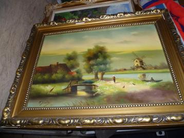 SCHILDERIJ OP DOEK beschikbaar voor biedingen