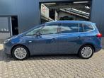 Opel Zafira Benzine - Navigatie/airco/trekhaak/7 plaatsen, Autos, 7 places, 120 ch, Tissu, Bleu