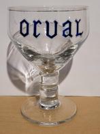 oud geëmailleerd ORVAL glas N1, Verzamelen, Gebruikt, Ophalen of Verzenden, Bierglas