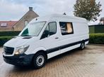 Mercedes Sprinter 316 CDI dubbel cabine 6 zitter, Auto's, Bestelwagens en Lichte vracht, Euro 5, Bedrijf, Te koop, Trekhaak