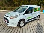 Ford Transit Connect 1.5 tdci eur5B 190km airco, Auto's, Voorwielaandrijving, Euro 5, Zwart, Wit