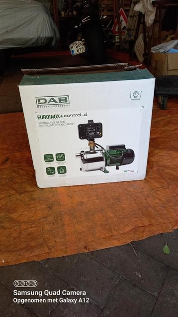DAB waterpomp 40/50 m zgan., Tuin en Terras, Ophalen, Zo goed als nieuw