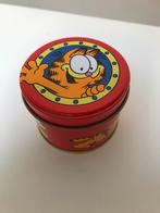 Garfield blikken doosje, Verzamelen, Stripfiguren, Ophalen of Verzenden, Garfield, Zo goed als nieuw, Gebruiksvoorwerp
