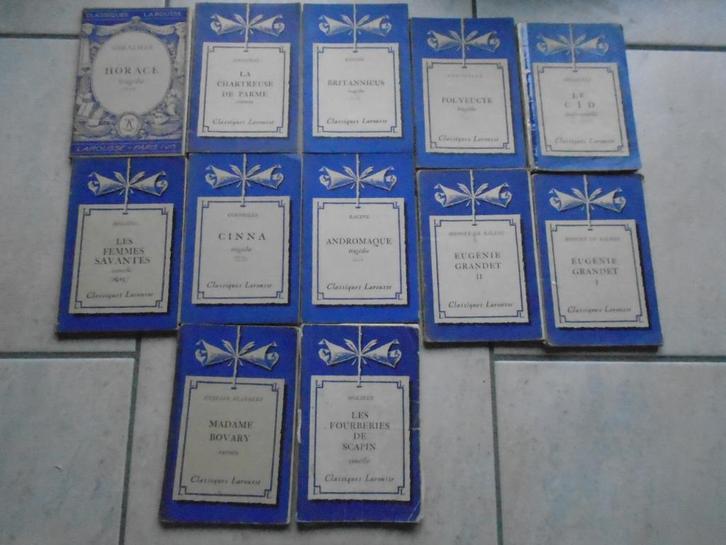 11 “LAROUSSE KLASSIEKERS” 1933/COLLECTIE, Antiek en Kunst, Antiek | Boeken en Manuscripten, Ophalen of Verzenden