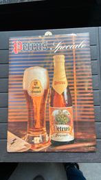 Vintage kartonnen reclamebord Petrus Speciale bier, Verzamelen, Biermerken, Ophalen of Verzenden, Gebruikt