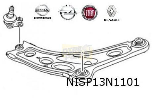 Fiat / Nissan / Opel / Renault wieldraagarm Links voorzijde, Auto-onderdelen, Ophanging en Onderstel, Fiat, Nissan, Opel, Renault