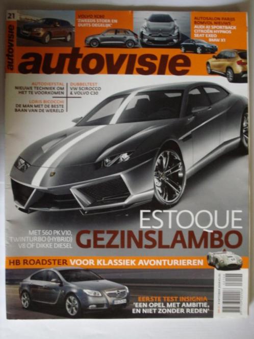 Autovisie 21/2008 Lamborghini Estoque/Huet Brothers HB Roads, Boeken, Auto's | Folders en Tijdschriften, Gelezen, Algemeen, Verzenden