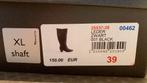 Boots noires en cuir taille 39 NEUF !!!, Enlèvement ou Envoi, Neuf