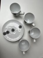 4-delig ontbijtservies, Ophalen, Zo goed als nieuw