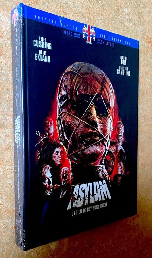 ASYLUM (In HD) // Mediabook COLLECTOR /// NIEUW / Sub CELLO, Cd's en Dvd's, Blu-ray, Nieuw in verpakking, Horror, Boxset, Ophalen of Verzenden