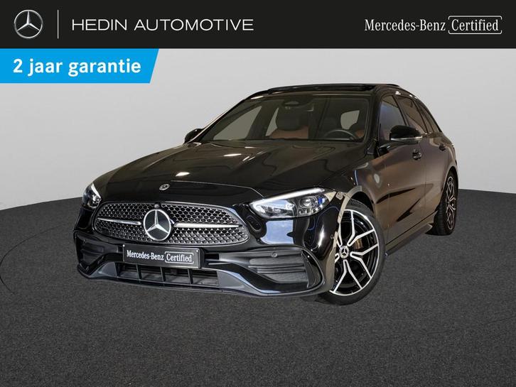 Mercedes-Benz C 180 C 180 AMG Line Panoramisch dak | HUD | B, Auto's, Mercedes-Benz, Bedrijf, Te koop, C-Klasse, 360° camera, Bluetooth