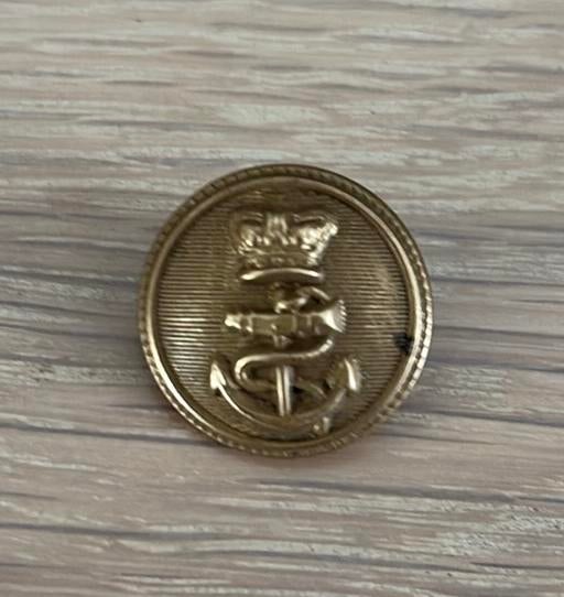 Bouton de marine - militariat, Enlèvement, Marine