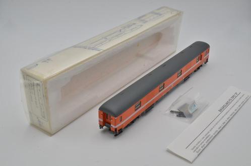 FS Oranje bagagerijtuig Type X in messing (SAFER-EuroScale), Hobby en Vrije tijd, Modeltreinen | H0, Gebruikt, Wagon, Gelijkstroom of Wisselstroom