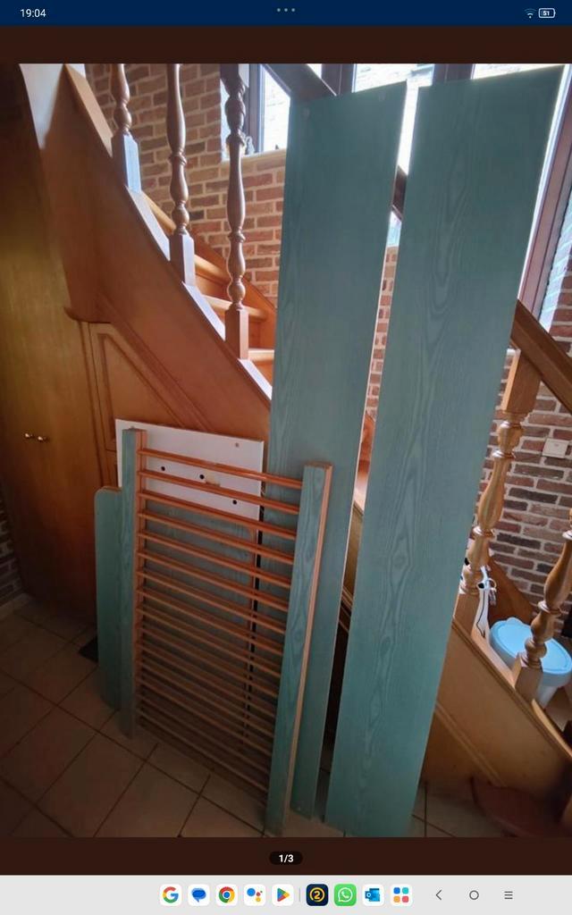 Babybed omvormbaar naar kinderbed, Mortsel, Kinderen en Baby's, Kinderkamer | Bedden, Ophalen