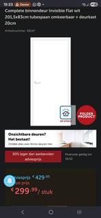 Thys invisible flat 83cm pakket, Doe-het-zelf en Bouw, Ophalen, Nieuw