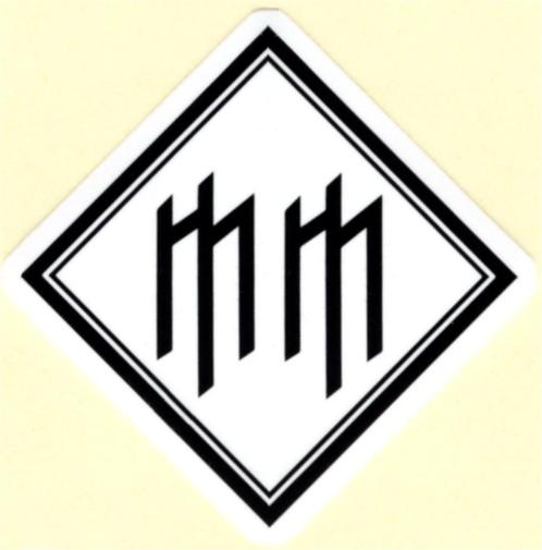 Marilyn Manson sticker #2, Verzamelen, Muziek, Artiesten en Beroemdheden, Nieuw, Verzenden