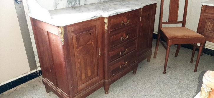 Prachtige antieke slaapkamer, Huis en Inrichting, Slaapkamer | Complete slaapkamers, Ophalen