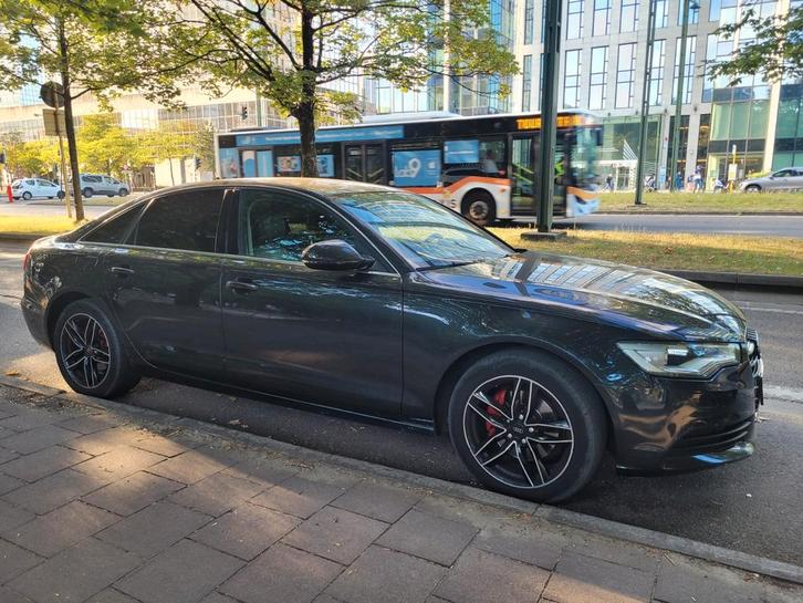 Audi A6 2.0 TDi * XENON + CUIR + GPS + JANTES *, Auto's, Audi, Bedrijf, A6, ABS, Adaptieve lichten, Adaptive Cruise Control, Airbags