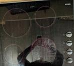 Plaque de cuisson vitro céramique encastrable, 4 zones de cuisson, Enlèvement, Utilisé, Encastré