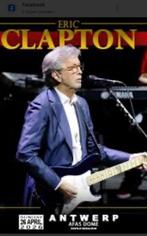 2 Tickets Eric Clapton, Tickets en Kaartjes, Concerten | Overige, Twee personen, April