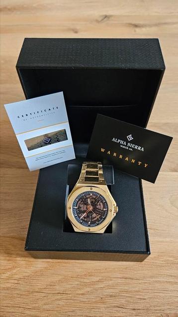 Alpha Sierra Falcon LVD148G -  Automatisch Skeleton. beschikbaar voor biedingen