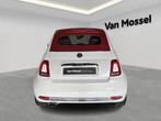 Fiat 500C 1.2 8v 69hp Lounge / Leder / Navigatie/ Cabrio / A, Auto's, Voorwielaandrijving, 4 zetels, Stof, Gebruikt