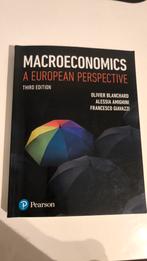 Macroeconomics A European perspective, Olivier Blanchard, Alessia Amighini & Francesco Giavazzi, Economie en Marketing, Ophalen