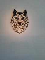 Wolven hoofd voor aan de muur (3d-geprint), Antiek en Kunst, Ophalen of Verzenden