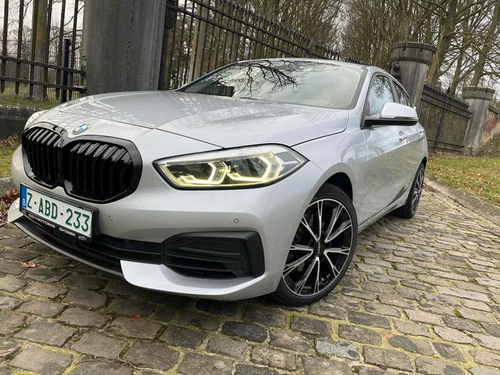 BMW 118i **76000km** 6/2020** automaat**leder**navi**led**, Auto's, BMW, Bedrijf, Te koop, 1 Reeks, ABS, Airbags, Airconditioning