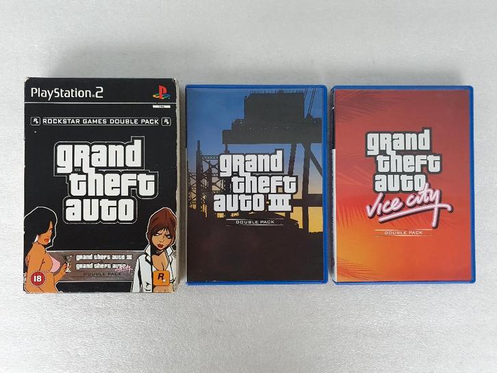 PS2: GTA - Double Pack, Consoles de jeu & Jeux vidéo, Jeux | Sony PlayStation 2, Utilisé, Enlèvement ou Envoi