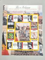 Serie postzegels boek en literatuur " This is Belgium ", Ophalen of Verzenden, Postfris, Overige thema's