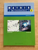 Matrix Wiskunde 2 - Vademecum Getallenleer en Meetkunde, Boeken, Ophalen, ASO, Wiskunde A, Zo goed als nieuw
