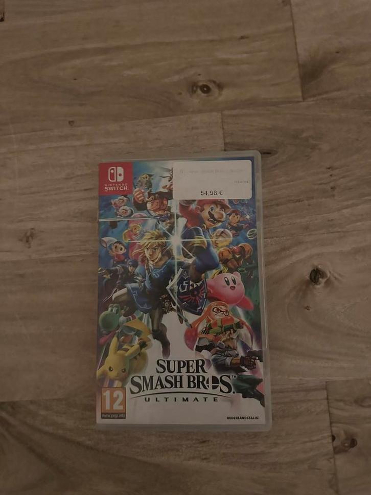 Super Smash Bros.Ultimate–Nintendo Switch–Zo goed als nieuw!, Games en Spelcomputers, Games | Nintendo Switch, Zo goed als nieuw