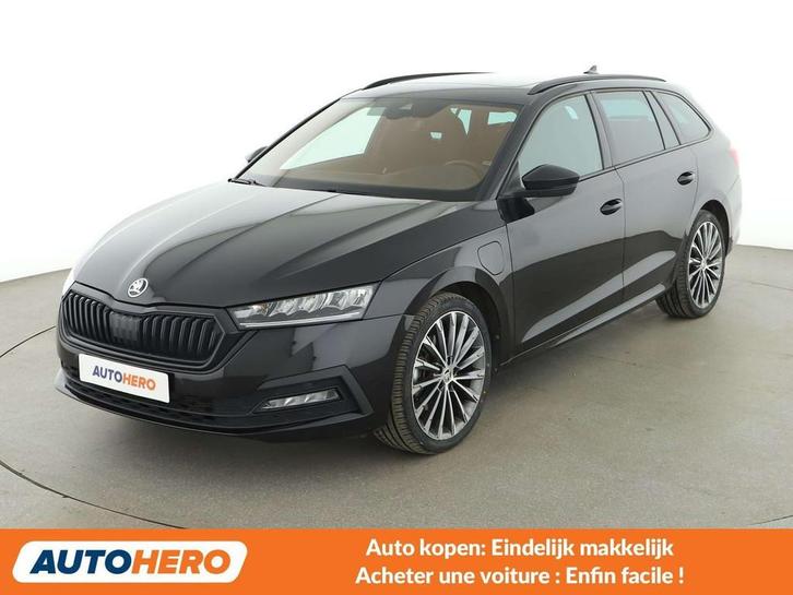 Skoda Octavia 1.4 TSI iV Style (bj 2021, automaat), Auto's, Skoda, Te koop, Octavia, ABS, Adaptive Cruise Control, Airbags, Airconditioning