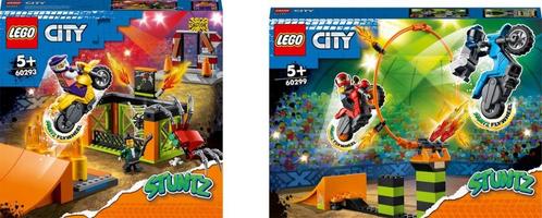 LEGO 66731 City Stuntz  Bundelpack 60293 + 60299, Kinderen en Baby's, Speelgoed | Duplo en Lego, Nieuw, Lego, Complete set, Ophalen of Verzenden