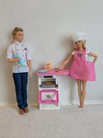 Barbie keukenset, Ophalen, Zo goed als nieuw, Barbie